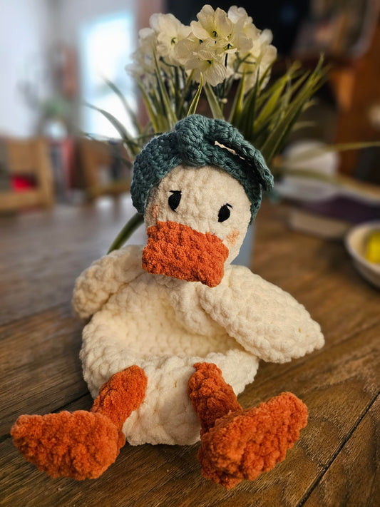 Crocheted Duck Lovey